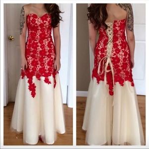 Lace Prom Dress